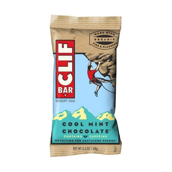 Clif Chocolate Cool Mint Energy Snack Bar, 2.4 Ounce -- 36 per case.