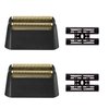 Professional 5 Star Series Finale Shaver,Replacement Gold Foil and Cutter Bar Assembly, Super close Shaving for Professional Barbers and Stylists,Compatible with Wahl Shaver Foil 7043 (2Pack)