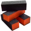 Karlash Nail Buffer Sanding Block Polisher Buffing File Nail Art Manicure Pedicure File (Orange)