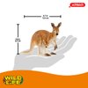 Schleich Wild Life Kangaroo Animal Figurine - Detailed Wild Animal Kangaroo Toy Figure, Durable for Education and Fun Play, Perfect for Boys and Girls, Gift for Kids Ages 3+