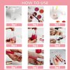Lip Gloss Making Kit, TSVATE Lip Gloss Kit, Diy Lip Gloss Making Kit, Fun Make Your Own Lipgloss Kids Lip Gloss for Girls, Women, Moisturizing Lip Gloss Base, Jojoba Oil, Lip Gloss Tubes, Gift for Her