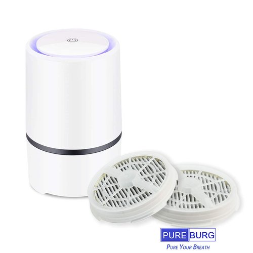 PUREBURG Replacement HEPA Filter Compatible with RIGOGLIOSO GL-2103 GL2103 SY900S Air Purifier also Compatible JINPUS Houzetek WSTA Meleden DHS COSTWAY, 3-Stage Filtration Activated carbon,2-Pack