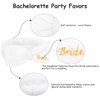 Jaciya Bachelorette Party Favors Spa Makeup Headband 8 Packs Bride Bridesmaid Headband Bridal Shower Gifts Wedding Hair Accessories(White,Black)