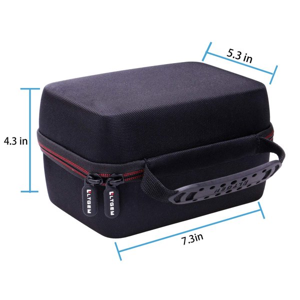 LTGEM Hard Case for Omron BP7000 Evolv Bluetooth Wireless Upper Arm Blood Pressure Monitor & HEM-7600T-BK - Travel Protective Carrying Storage Bag
