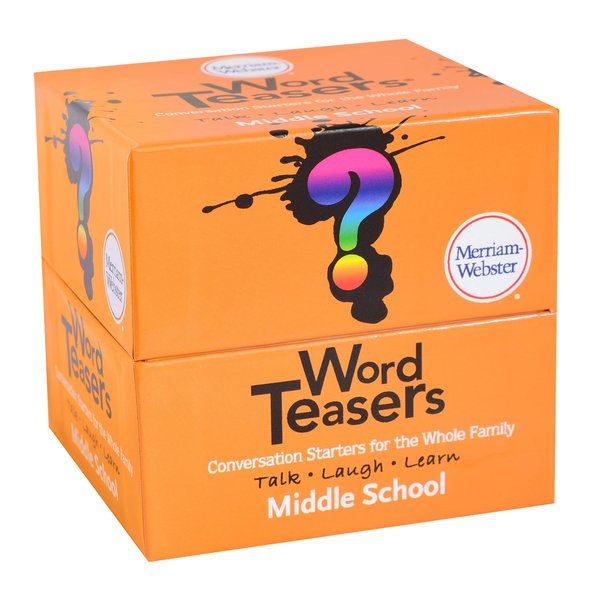 ? WORD TEASERS Middle School - Vocabulary Game for Kids 10-13 - Fun Family Conversation Starters - Reading Games for Middle School - 150 Vocabulary Flash Cards/Conversation Cards