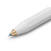 Kaweco CLASSIC SPORT Ball Pen White I Retractable Ballpoint Pen with Standard D1 Refills I Exclusive Ball Pen 10.5 cm