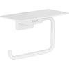 hansgrohe 41772700 AddStoris Roll Shelf Toilet Paper Holder, Matte White