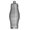 WORKMAN KA-52SS CB RADIO ANTENNA STAINLESS STEEL BARREL SPRING FOR 102" WHIPS