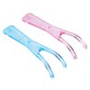 Dental Floss Holder Reusable Handle: Flossmate Handle 2pcs Flosser Handle Holder Replacement Floss Pick Holder for Tooth Decay Gum Disease Oral Clearing