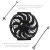 Fan Mounting Kit, Mellbree 2-Pack Electric Radiator Fan Mounting Kit Compatible for Electric Cooling Fan and Transmission Cooler