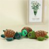 Hinly 15 Pcs Plush Turtle Stuffed Animals Bulk 5.5 Inch Sea Turtle Stuffed Keychain Adorable Turtle Plushie for Boys Girls Birthday Carnival Undersea Party Favors Gifts Bag Stuffers(Green Series)