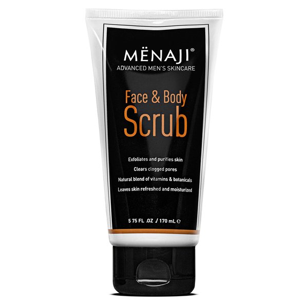 Mënaji Face & Body Scrub, 5.75 Fl Oz