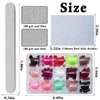 LoveOurHome Press on Toenails, 360pc Short Square Fake Toe Nail Tips Full Cover, Gel Press on Toenails False Toenails Toe Press on Nails Glossy Fake Toenails with Adhesive Glue Tabs for Women Girls