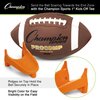 Champion Sports Hevy Duty Football Kickoff Kicking Tee - High Visibility Orange - 2"