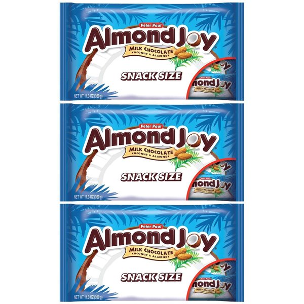 Almond Joy Snack Size Bars - 11.3 oz - 3 pk