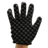Hair Sponge Gloves, Hair Brush Curly Sponge Gloves Barber Curling Sponge Glove Afro Coil Flexible Portable Hair Sponge for Women Man Barber Salon Tool