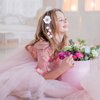 White Flower Hair Clips Cute Flower Tassels Hair Clip White Pearl Jewel Hairgrips Design Fashion Floral Girl Bow Alligator Clips Hair Decoration for Women Girl 2Pcs (White flower Tassels)