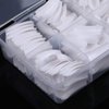 Yimart® French False Nail Tips French Nail Art Tips 500pcs White French Acrylic Style Artificial False Nails Tips With Box (White)