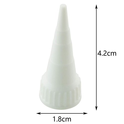 Tegg Nozzle Tip 40PCS E6000 Craft Glue 3.7oz Applicator Tips Cap