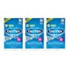 DenTek Comfort Clean, Sensitive Gums, Floss Picks, Mouthblast Mint Flavor, Soft and Silky Ribbon, Gentle on Gums, 90 Count in Each Pouch (Pack of 3)