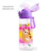 Home Tune Cute Water Bottle for School Kids Girls Boys, BPA FREE & Leak Proof & Easy Clean, 24oz / 700ml - Sloth