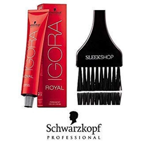Schwarzkopf Professional Igora Royal Permanent Hair Color (with Sleek Tint Brush) (8-65 Light Auburn Blonde)