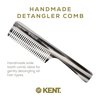Kent 91TG Detangler Combs for Women Wide Tooth Hair Comb for Curly and Wavy Hair - Wide Tooth Combs and Wet Hair Comb, Large Handle Wide Tooth Shower Comb for Hair for Effective Detangling Kent Comb