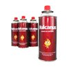 Vulcanus Butane Gas Cartridge Fuel Canister [Explosion-Proof, UL Listed] Used for Camping Stoves & Burners (4-Pack)
