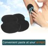 Armpit Sweat Pad, Strong Adhesion Underarm Sweat Pads Antiperspirants, Black 60pcs Underarm Armpit Sweat Pads Non‑Woven Fabric Dress Clothing Underarm Pads for Clothes Shirt
