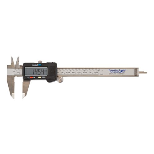 Frankford Arsenal Electronic Caliper with LCD Display and Case for Reloading
