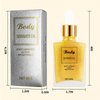 DAGEDA Gold Body Shimmer Oil, Luxurious Shimmer Body Oil,Body & Face Highlighter for Makeup,Lightweight and Non-Greasy Body Glow Oil,Smooth Body Illuminator for Skin 1.1 fl.oz.