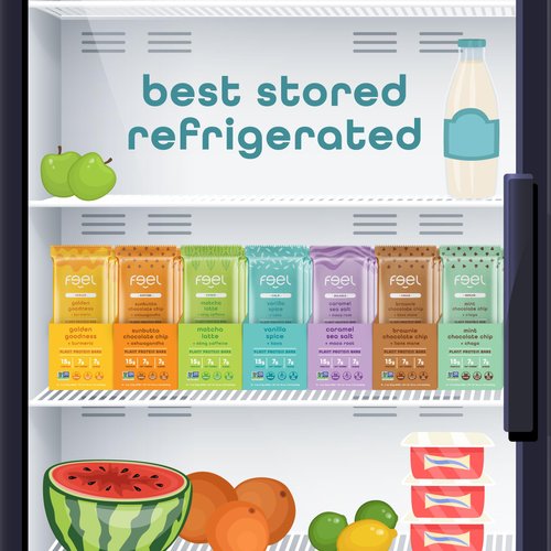 Feel Vegan Protein Bars | Matcha Latte | Keto | Gluten Free | Organic | 15g Plant Protein | Low Carb | High Protein | Dairy Free | Low Sugar | Grain Free | Nut Free | Soy Free | Non GMO - (Matcha Latte, 10 Pack)