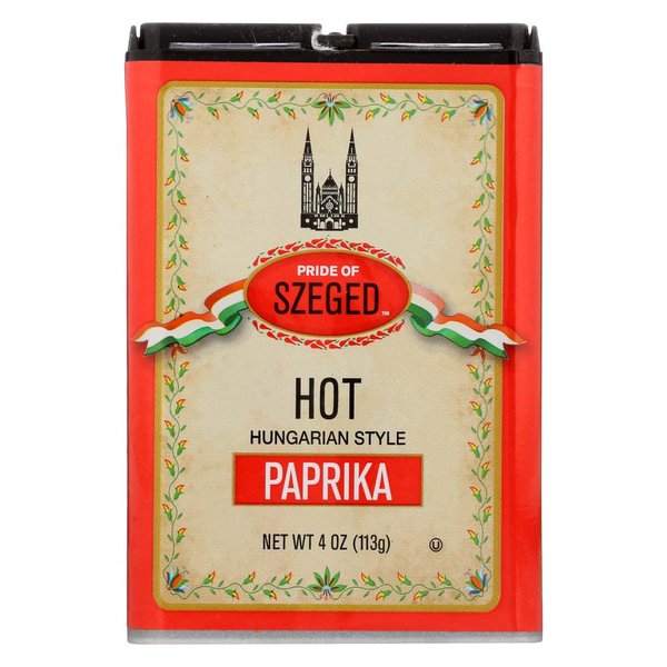 Szeged Hungarian Hot Paprika (6) 4 Ounce tins
