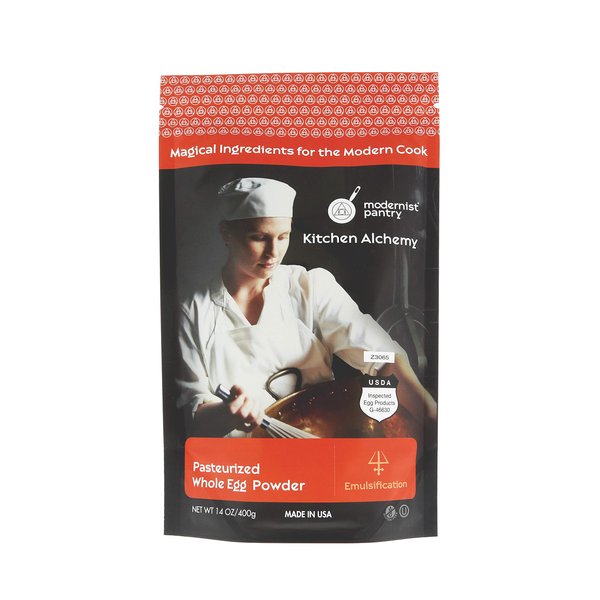 AAA Grade Whole Egg Powder Gluten-Free OU Kosher Certified (Pasteurized, Made in USA, 1 Ingredient no additives, Produced from the Freshest of Eggs) - 400g/14oz
