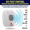 Bell + Howell Ultrasonic Pest Repeller Home Kit (Pack of 4), Ultrasonic Pest Repeller, Pest Repellent for Home, Bedroom, Office, Kitchen, Warehouse, Hotel