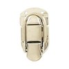 Ohio Travel Bag Drawbolt Catch, 2-3/8 Inch, Nickel Finish, Steel, L-1468-NP