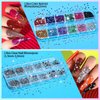 Teenitor Nail Art Kit for Beginners, Nail Art Supplies With Nail Art Brushes, Nail Dotting Tools, Nail Art Stickers, Nail Art Rhinestone, Nail Art Foil, Nail Art Tapes, Nail Accessories For Nail Art