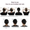Prasacco 20 Pieces Hair Nets for Buns, Hair Nets Elastic Edge Mesh Hair Nets Blonde Ballet Hair Net for Girls, Elastic Edge Mesh Invisible Ballet Hair Net for Girls Women Hair (50 cm/20 inch)
