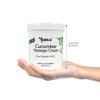 Jasmine Cucumber Massage Cream. Keep Your Face and Body Fresh and Soft with Anti-Aging Therapy Cream. Have Deeply Moisturized and Nutrition on Your Skin. Organic Cucumber Extract. [400 g / 14.1 Oz]