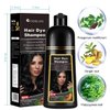 3 in1 Black Hair Dye Shampoo,Hair Color Shampoo For Men & Women, Professional & Safe black Hair Dye,Natural Herbal Ingredients,For Home and Salon Use(Natural Black)