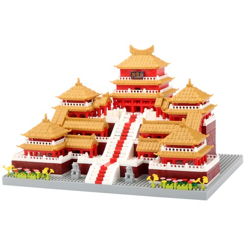 wriyvngs Chinese Architecture Micro Building Blocks Set Epang Palace 3050PCS Creative Toy Building Sets Best Present for Adults and Kids Age 14+