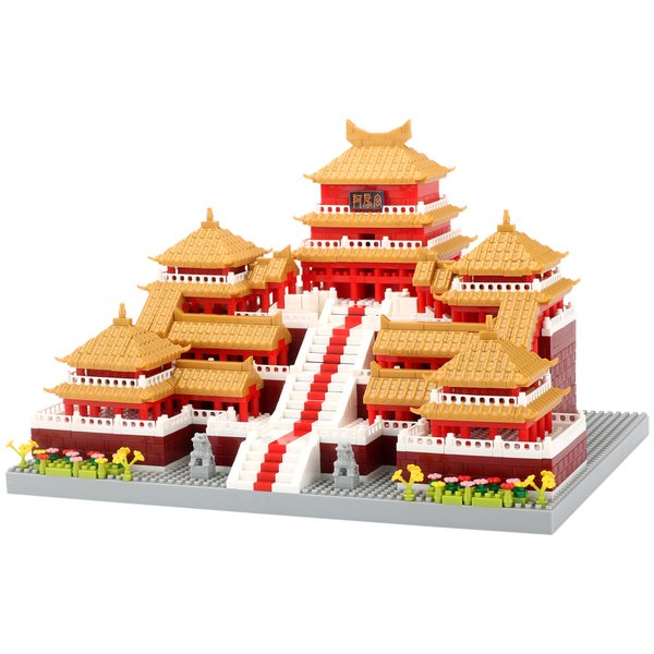 wriyvngs Chinese Architecture Micro Building Blocks Set Epang Palace 3050PCS Creative Toy Building Sets Best Present for Adults and Kids Age 14+