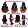 Atilck Lace Front Wigs Pre Plucked Body Wave 13x4 HD Transparent Lace Frontal Wigs 150% Denisty Glueless Wigs Natural Color (20 Inch)