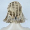 Aimole 8" Short Straight Bob Wigs with Cute Bangs Women Hair Natural Synthetic Wig(H16-613 Brown with Highlights)