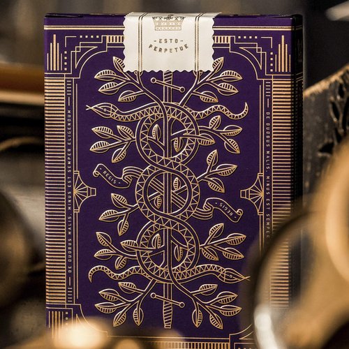 theory11 Monarchs Playing Cards (Purple)