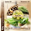Nexon Botanics Amla Rosemary Hair Oil 4 fl Oz - Nourishing Rosemary Oil for Hair Growth - Mint, Castor, Tea Tree - Hair Growth Oil for Damaged Hair, Curly Hair, Frizzy Hair, Dry Scalp - Men, Women