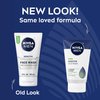 Nivea Men Sensitive Face Wash with Vitamin E, Chamomile and Witch Hazel Extracts, Gently Cleanses Skin Without Drying, 5 Fl Oz Tube