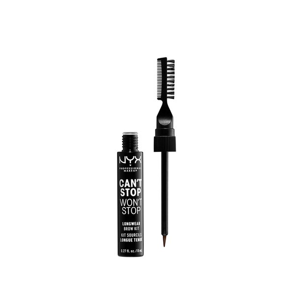 NYX PROFESSIONAL MAKEUP Can't Stop Won't Stop Longwear Eyebrow Kit - Espresso