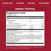 Amazing Grass Fizzy Green Tablets Energy Tropical: Greens + Green Tea Caffeine, Water Flavoring Tablet with Antioxidants, 10 Count (Pack of 6)