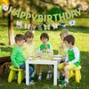 Pre-Strung Happy Birthday Butterfly Green, Birthday Decor Plant Themed,Happy Birthday Flower Banner,Spring Birthday Party Decorations,Green Birthday Decor for Kids. Did we mention no DIY?